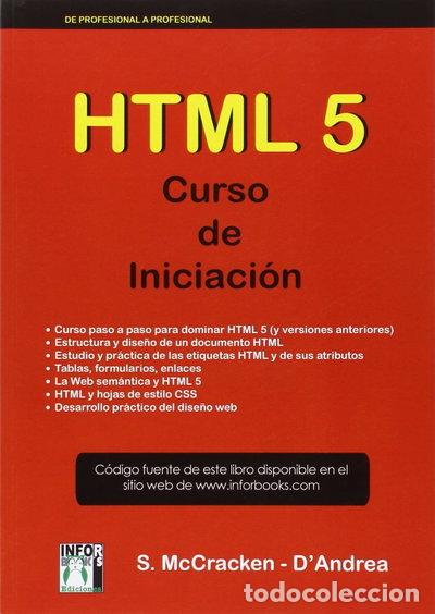 Libros: HTML 5 Curso de iniciaci&oacute;n- 9788415033264