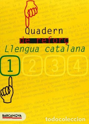 Libros: Quadern de refor&ccedil; de llengua catalana 1- 9788448917142