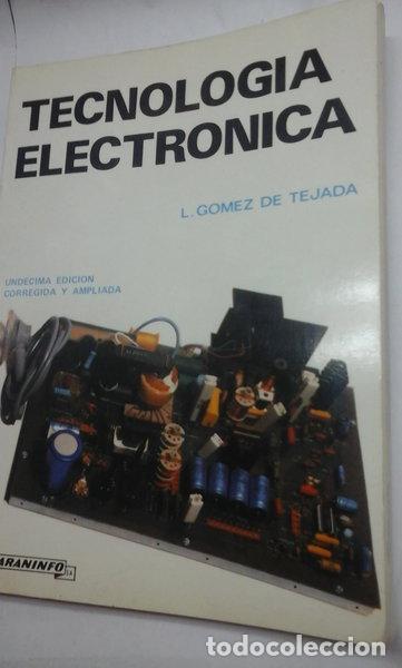 books: Tecnolog&iacute;a Electr&oacute;nica- 9788428312912