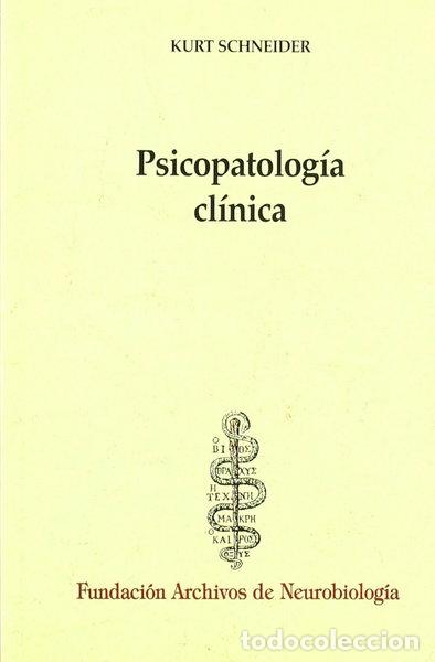 B&uuml;cher: Psicopatolog&iacute;a cl&iacute;nica- 9788492141821