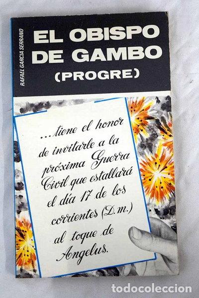 books: El obispo de Gambo- 9788473350167
