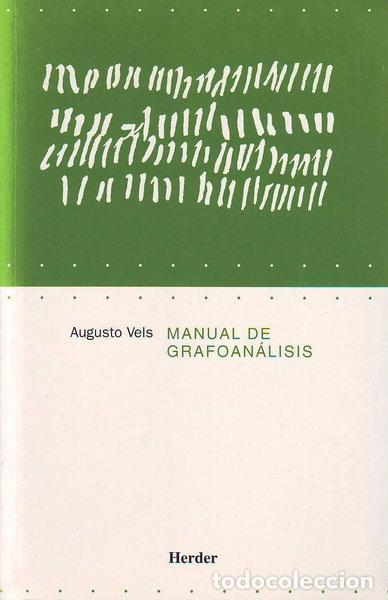 Libros: Manual de grafoan&aacute;lisis- 9788425421938