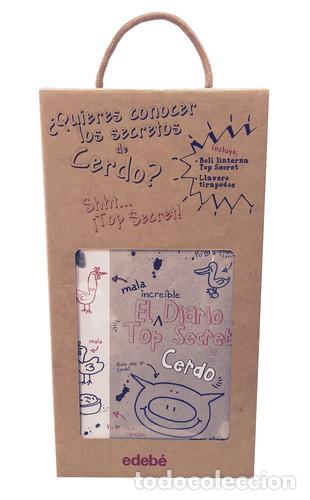 books: KIT DIARIO TOP SECRET DEL CERDO - Emer Stamp