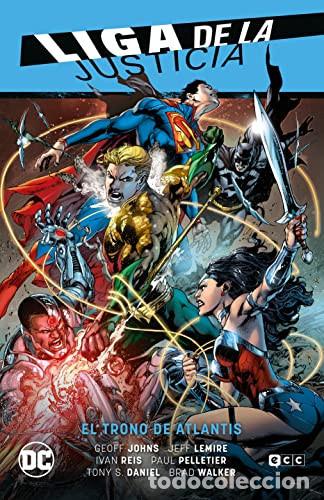 books: LIGA DE LA JUSTICIA EL TRONO DE ATLANITS - COMICS