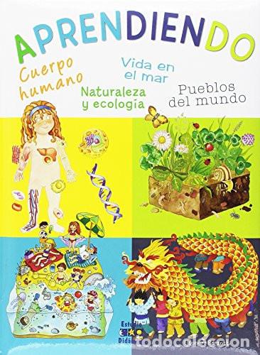 books: APRENDIENDO CUERPO HUMANO VIDA EN EL MAR NATURALEZA Y ECOLOGIA - INFANTIL