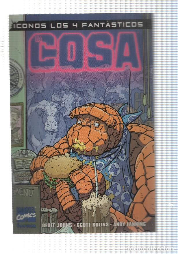 Libros: ICONOS LOS 4 FANTASTICOS LA COSA - MARVEL COMICS