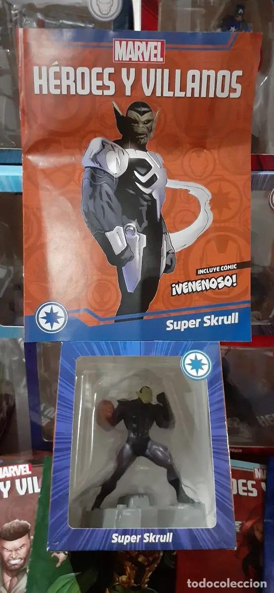 Livros em segunda m&atilde;o: SUPER SKRULL MARVEL HEROES Y VILLANOS - CON ACCESORIO