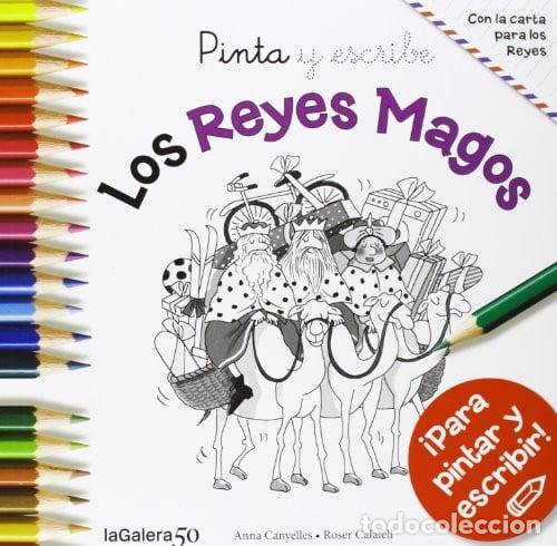B&uuml;cher: Pinta y escribe: Los Reyes Magos - Anna Canyelles