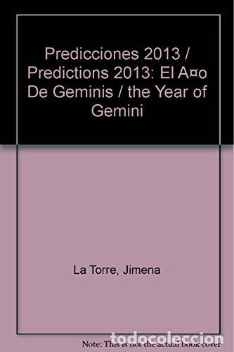 Livros em segunda m&atilde;o: PREDICCION 2013 - JIMENA LATORRE