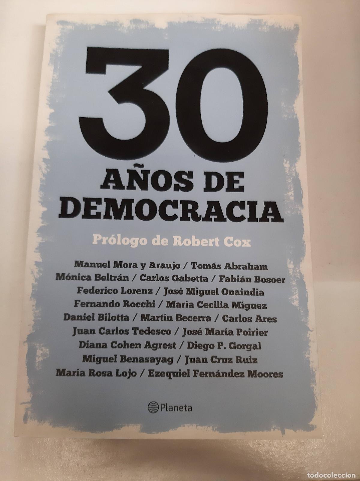Libros: 30 A&Ntilde;OS DE DEMOCRACIA - VV. AA.