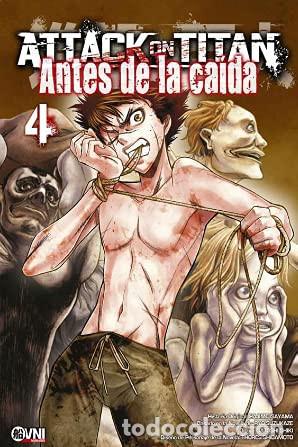 Livres: ATTACK ON TITAN: ANTES DE LA CA&Iacute;DA Vol. 04 - HAJIME ISAYAMA