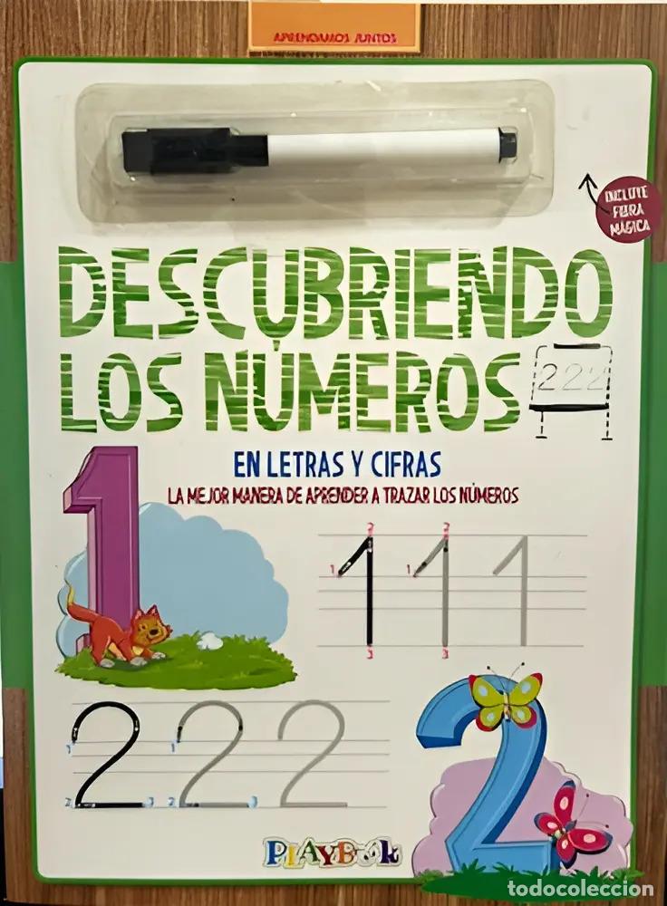 Libros: DESCUBRIENDO LOS NUMEROS EN LETRAS Y CIFRAS PINTA BORRA Y VUELVE A ESCRIBIR!! - LIBROS INFANTILES