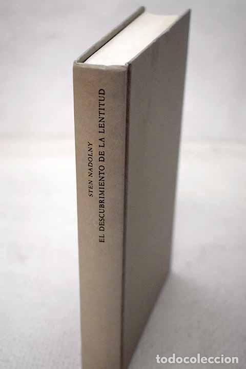 books: El descubrimiento de la lentitud.- Nadolny, Sten