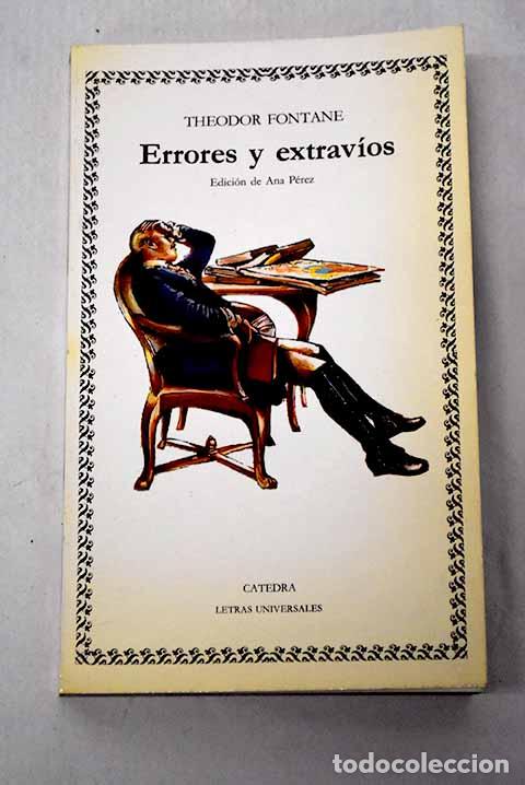 Livros em segunda m&atilde;o: Errores y extrav&iacute;os: Fontane, Theodor.- Fontane, Theodor
