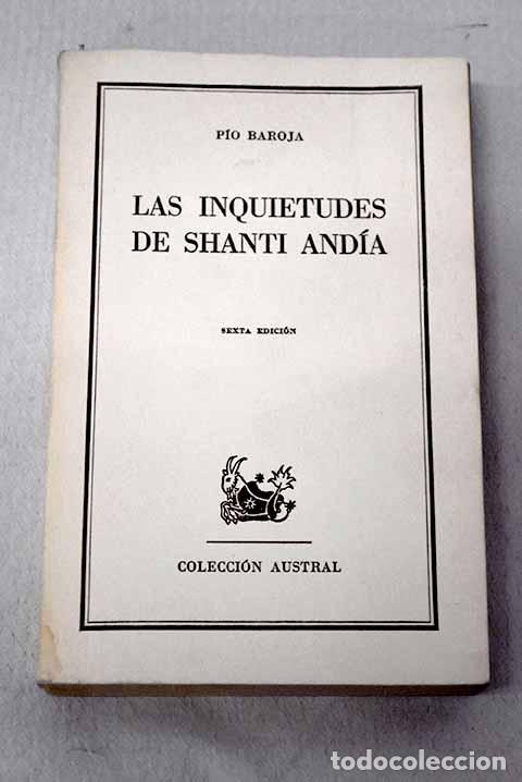 Livros em segunda m&atilde;o: Las inquietudes de Shanti And&iacute;a.- Baroja, P&iacute;o