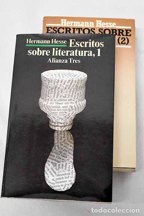 Libros: Escritos sobre literatura.- Hesse, Hermann