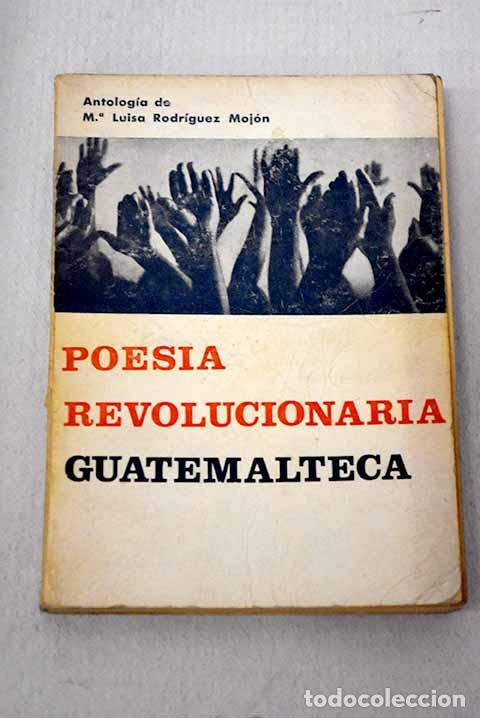 Libros: Poes&iacute;a revolucionaria guatemalteca