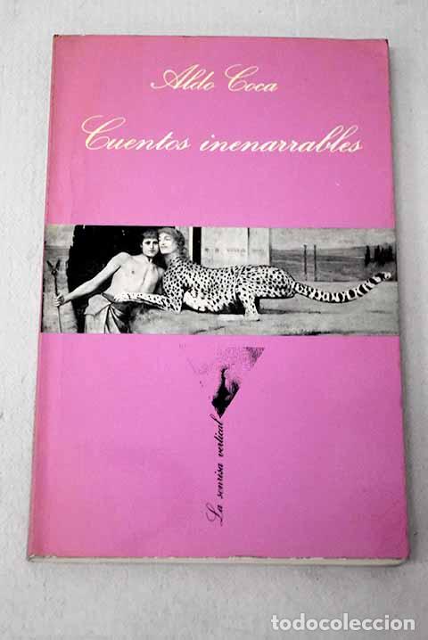 Libros: Cuentos inenarrables.- Coca, Aldo