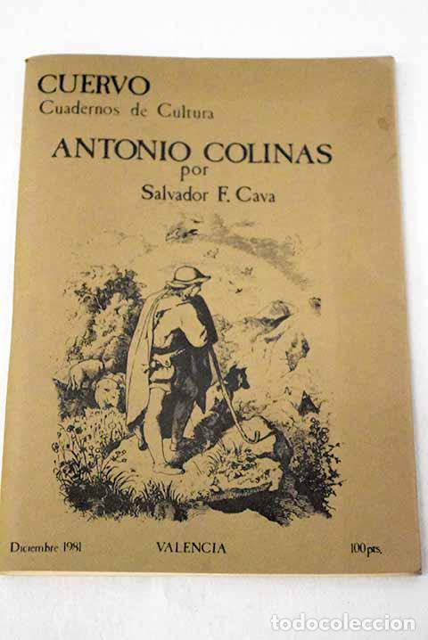 Libros: Antonio Colinas: Cava, Salvador F..- Cava, Salvador F.