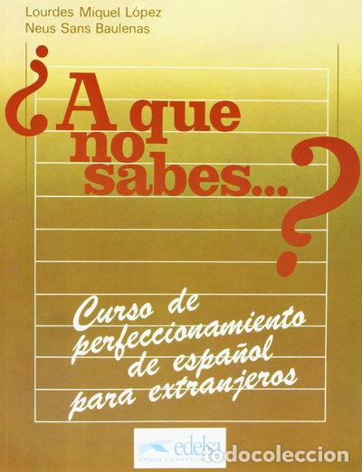 Libros: &iquest;A que no sabes?- 9788485786589
