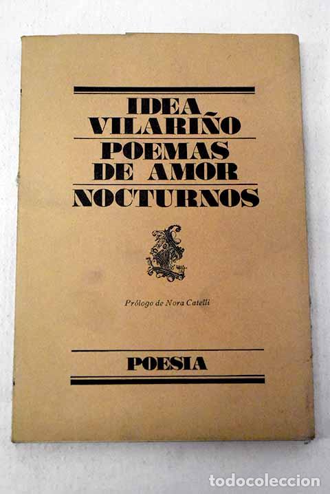Libros: Poemas de amor nocturnos.- Vilari&ntilde;o, Idea