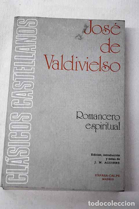 Libros: Romancero espiritual.- Valdivielso, Jos&eacute; de