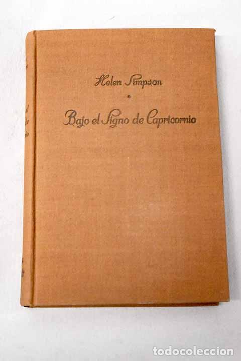 books: Bajo el signo de Capricornio.- Simpson, Helen