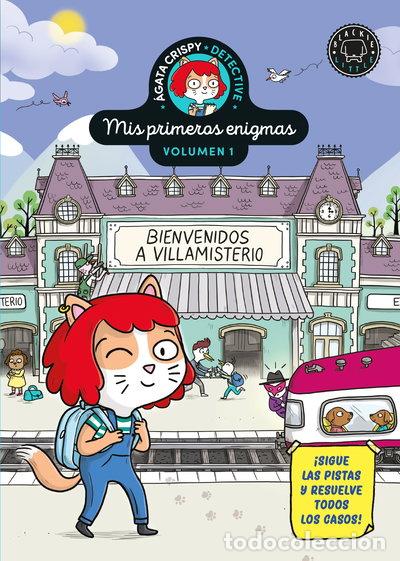 Livres: &Aacute;gata Crispy, detective. Mis primeros enigmas vol.1: Bienvenidos a Villamisterio- 9788410323759