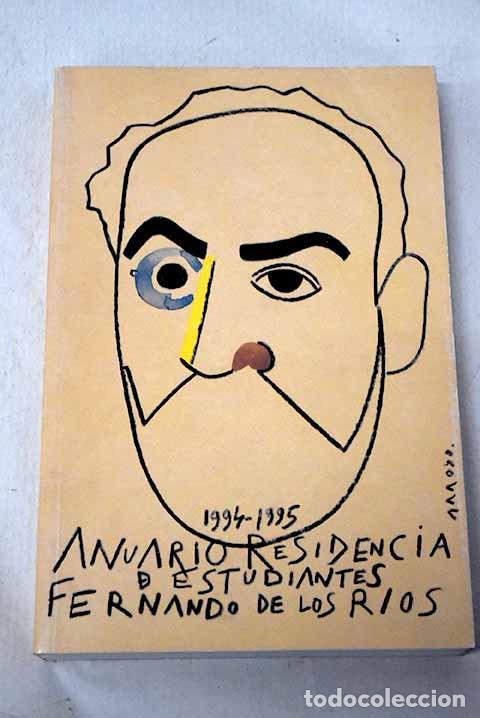 books: Anuario de la Residencia de Estudiantes Fernando de los R&iacute;os.- Universidad Carlos III