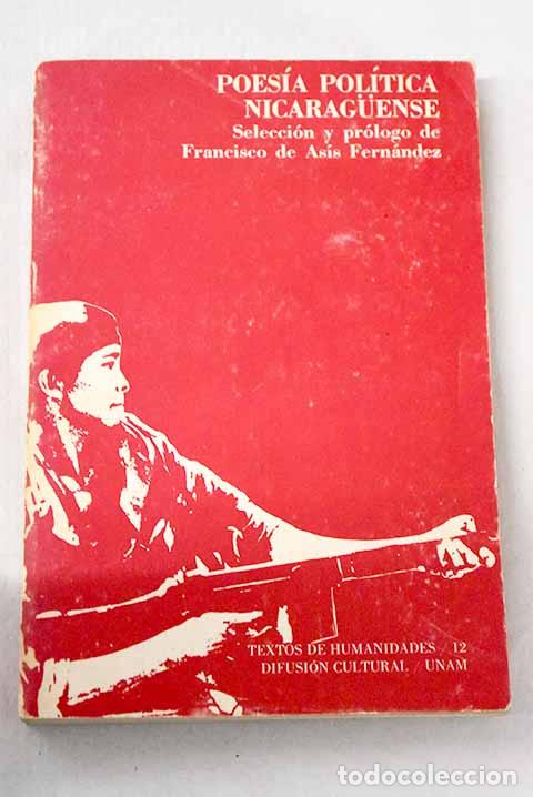Libros: Poes&iacute;a pol&iacute;tica nicarag&uuml;ense