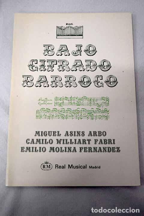 Libros: Bajo cifrado barroco