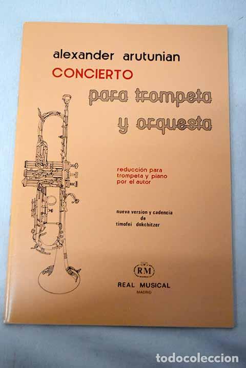 Libros: Concierto para trompeta y orquesta.- Harut unyan, Alexander Grigori