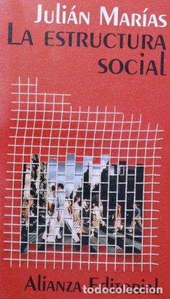 Livros em segunda m&atilde;o: La estructura social- 9788420696690