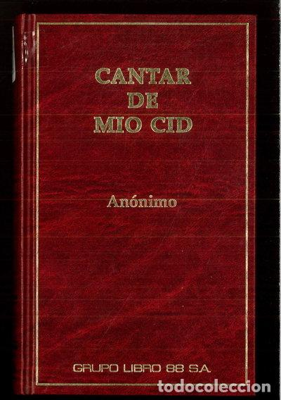 Libros: Cantar de m&iacute;o Cid- 9788479050214
