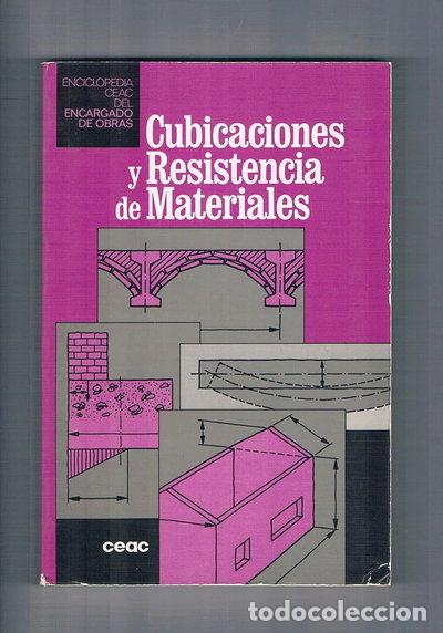 books: Cubicaciones y resistencias de materiales- 9788432926051