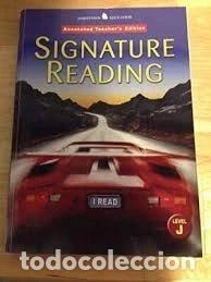 Livres: Signature Reading: Level J Teacher Edition- 9780078617294