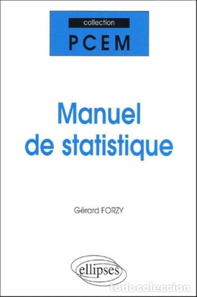 Libros: Manuel de statistique- 9782729823719