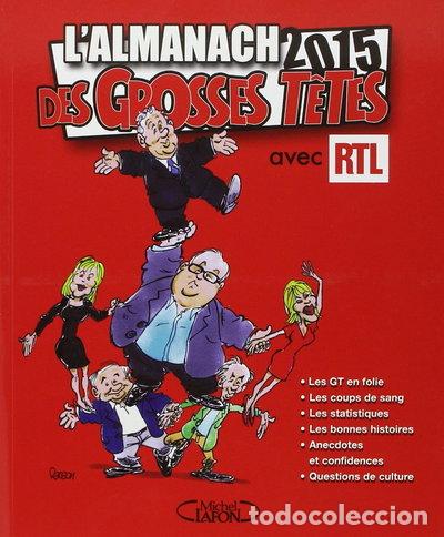 books: L'almanach 2015 des Grosses T&ecirc;tes- 9782749923451
