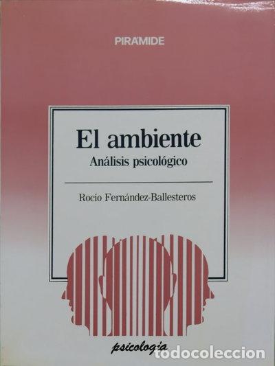 Libros: El ambiente: an&aacute;lisis psicol&oacute;gico- 9788436803532