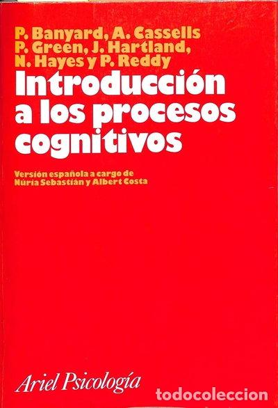 Libros: Introducci&oacute;n a los procesos cognitivos- 9788434408630
