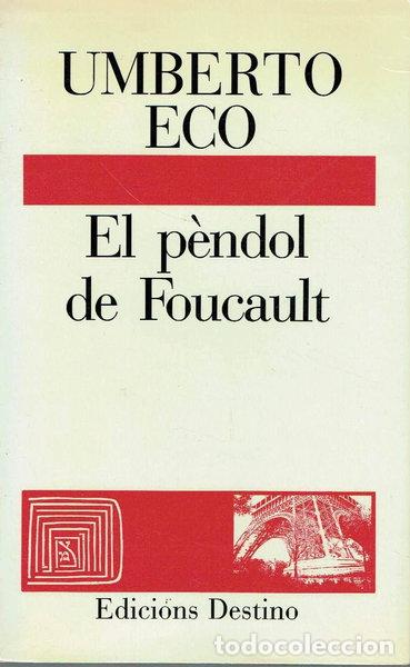 Livros em segunda m&atilde;o: El p&eacute;ndulo de Foucault- 9788423317738