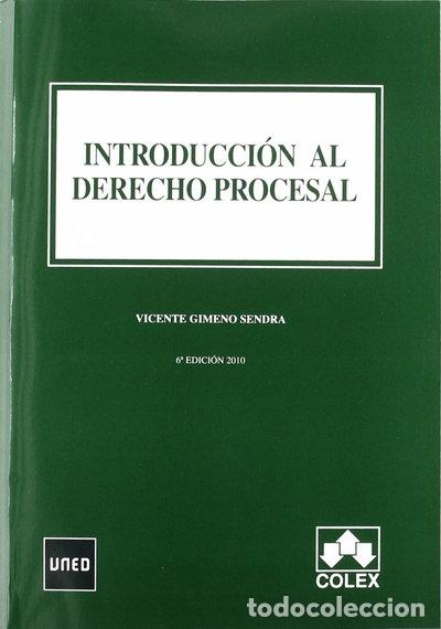 Libros: Introducci&oacute;n al Derecho Procesal- 9788483422380