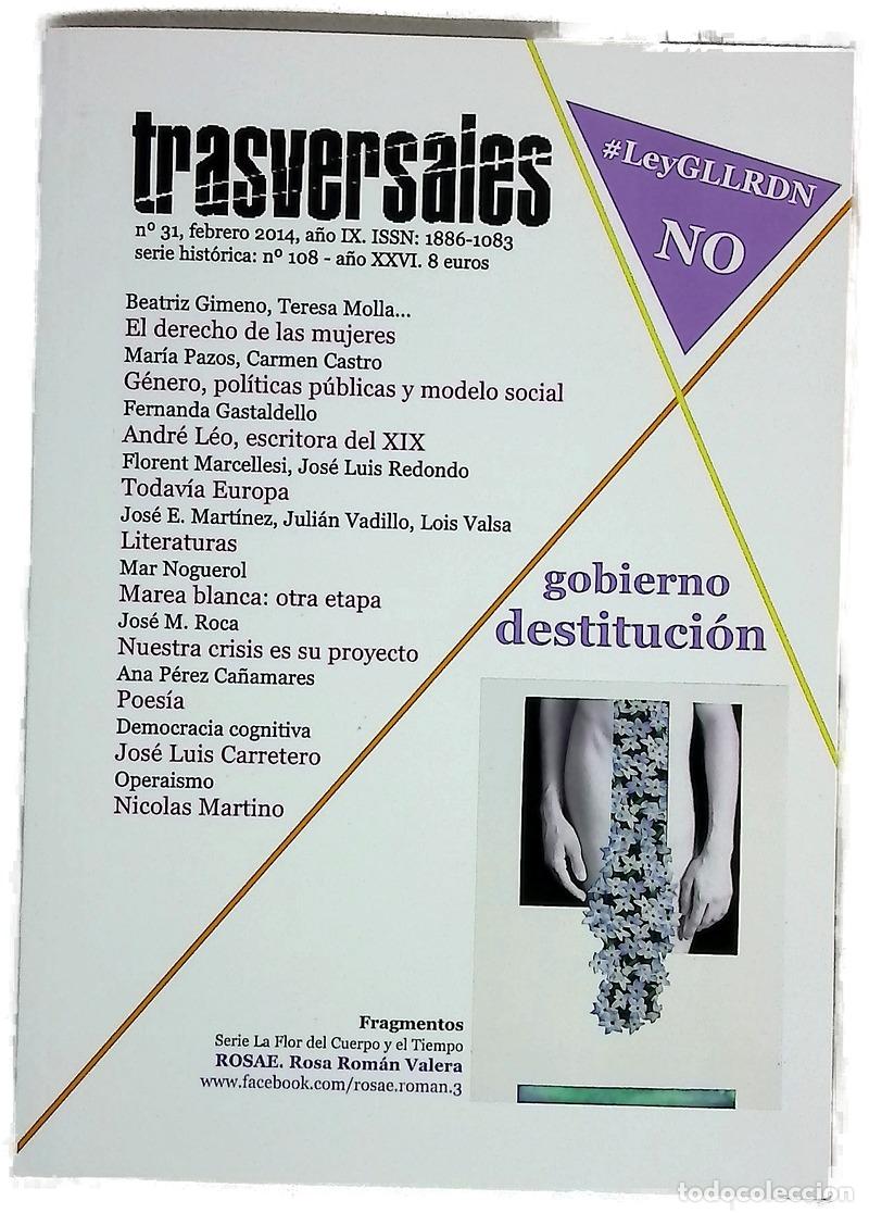 Livres: Trasversales revista de opini&oacute;n pol&iacute;tica, social y cultural