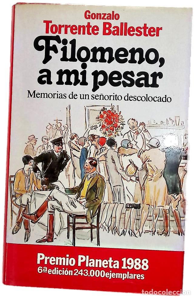 Libros: Filomeno, a mi pesar memorias de un se&ntilde;orito descolocado