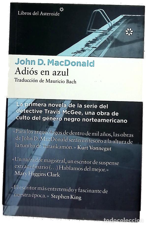 Libros: Adi&oacute;s en azul - MacDonald, John D; Bach, Mauricio