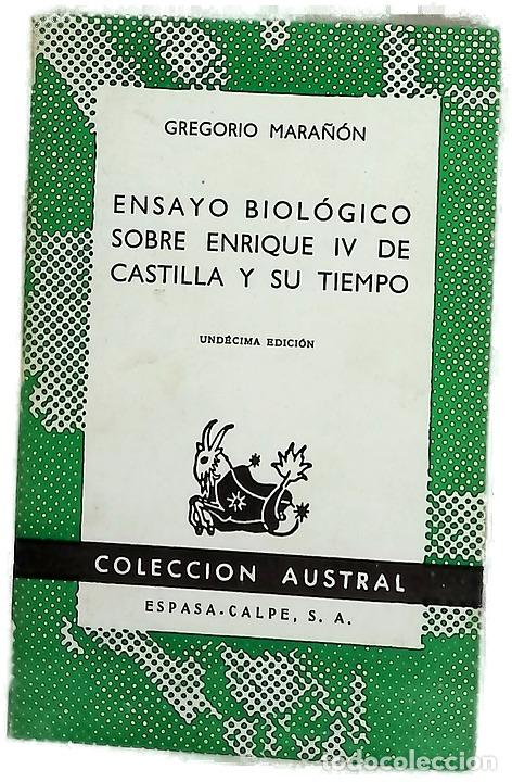 Libri di seconda mano: Ensayo biol&oacute;gico sobre Enrique IV de Castilla y su tiempo