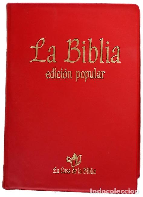 Libros: La Biblia edici&oacute;n popular