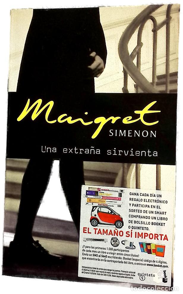 B&uuml;cher: Una extra&ntilde;a sirvienta - Simenon, Maigret