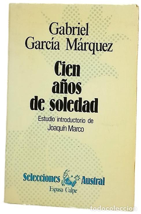 Livros em segunda m&atilde;o: Cien a&ntilde;os de soledad - Garc&iacute;a M&aacute;rquez, Gabriel; Marco, Joaqu&iacute;n