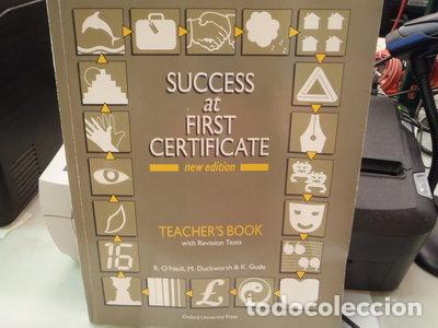 Livros em segunda m&atilde;o: Success at First Certificate Teacher's Book- 9780194532662